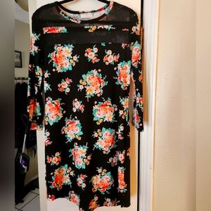 Bobbie & Brooks Floral Dress Shirt